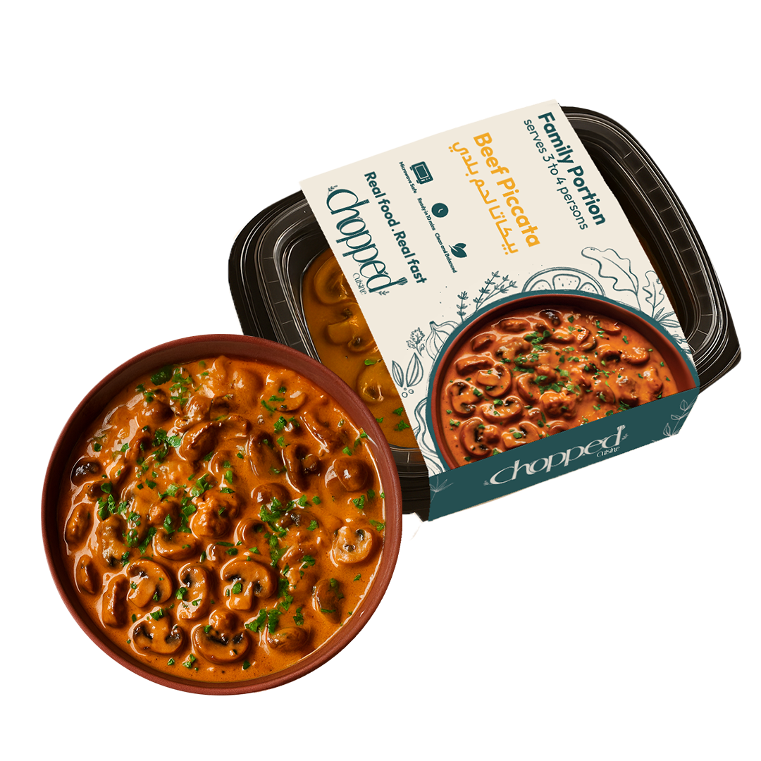 Family Portion Beef Picatta