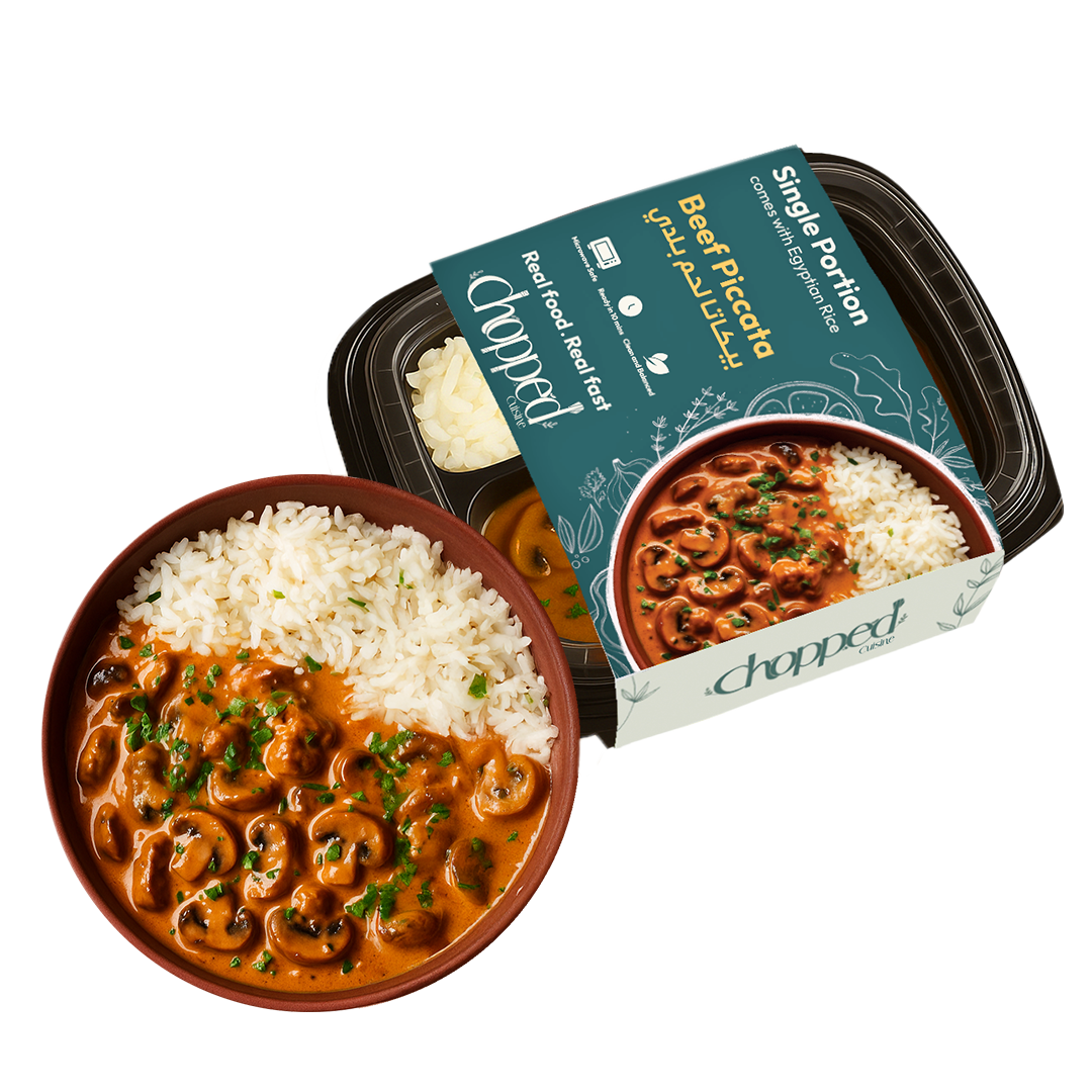 Single Portion Beef Picatta