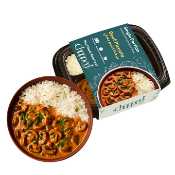 Single Portion Beef Picatta